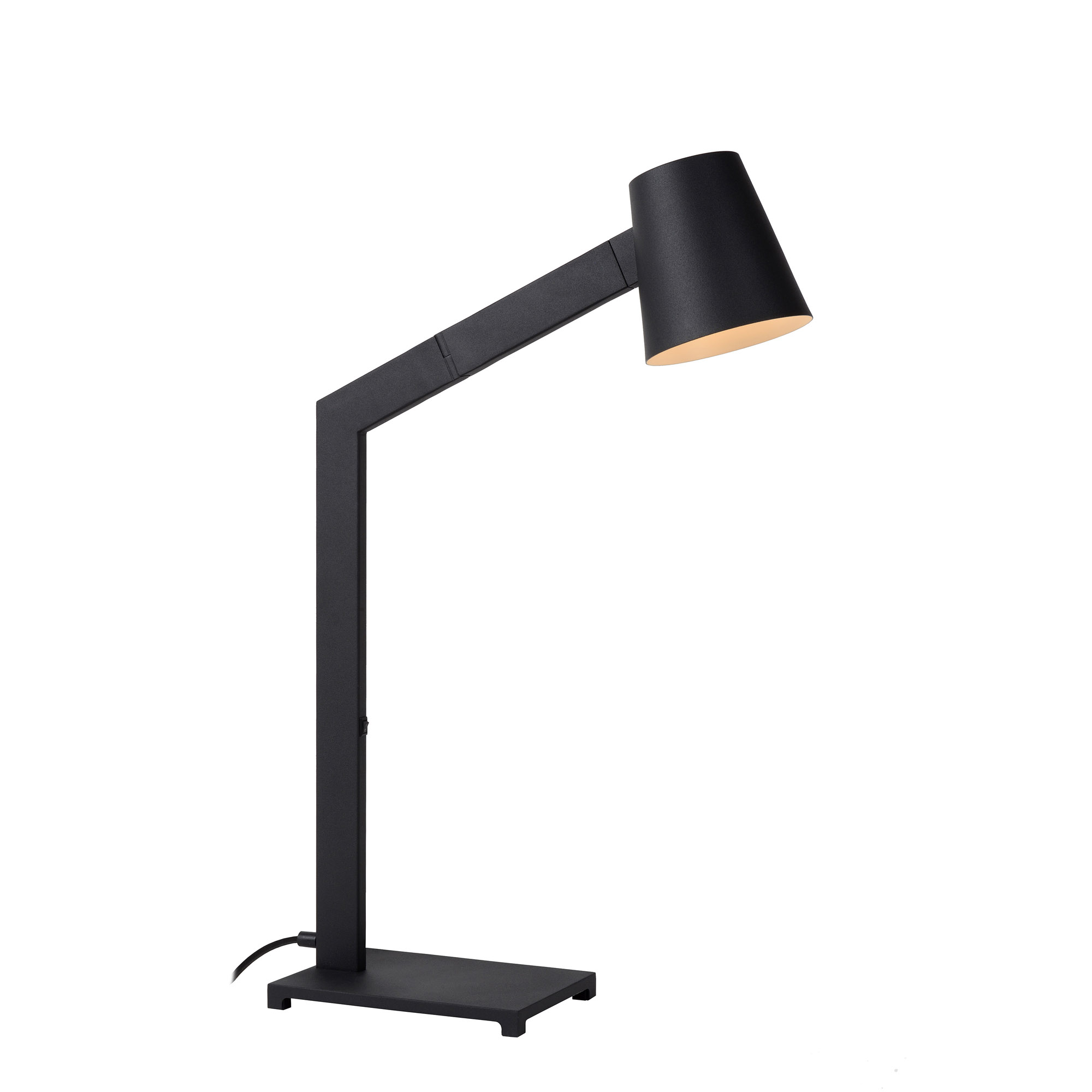 Lucide Mizuko Bureaulamp Zwart Light Unit